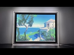 80000 ore Luce a Led Box Frame Espositori Display retroilluminato Light Box RoSH