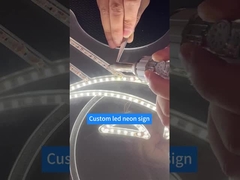 Rosa viola bianco romantico flessibile alta luminosità neon logo segno LED