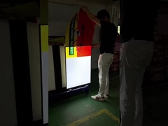 Un poster light box che è stato apprezzato da molti.