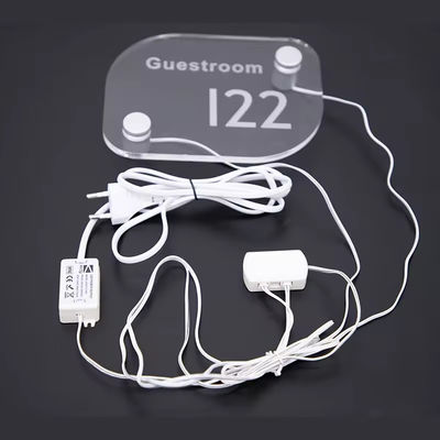 comprare Segnaletica pubblicitaria personalizzata Casa ad alta luminosità Segnali acrilici a LED 25 mm x 25 mm fabbricazione online