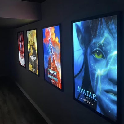 comprare Tabella dei menù dei ristoranti Pubblicità Scatole luminose Film Cartellone Cornice Ultra Thin Led Light Box fabbricazione online