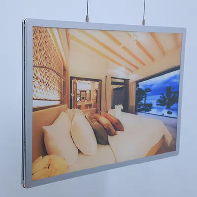 comprare Pubblicità commerciale Led Light Box Sign Lightbox 1,2 kg Pubblicità Display doppio lato fabbricazione online