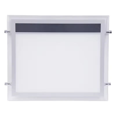 comprare Casella luminosa a cristallo a lato singolo personalizzabile DC12V DC24V Striscia luminosa a LED fabbricazione online