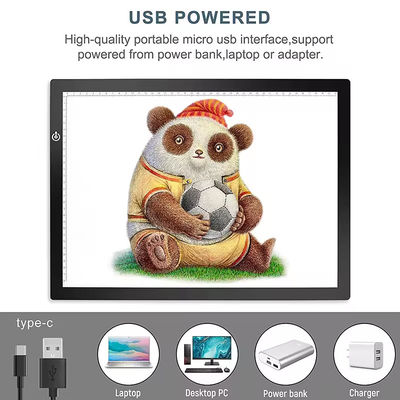 comprare A3 A4 A5 Led Tracing Light Pad Ultra Slim Light Tracer Light Box DC5V fabbricazione online