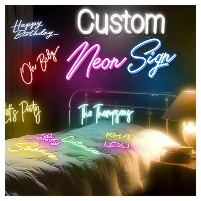 comprare 15mm 10mm tubo neon LED segno luminoso verticale orizzontale sospeso 12V illuminato segno nome fabbricazione online