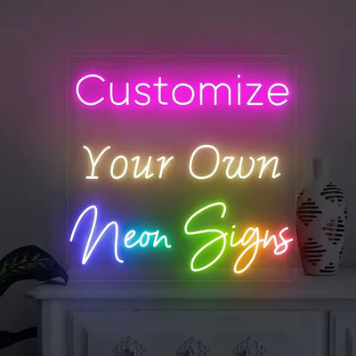 comprare Risparmio energetico LED segnale al neon quadrato segnale al neon flessibile Tavola tagliata per forma fabbricazione online