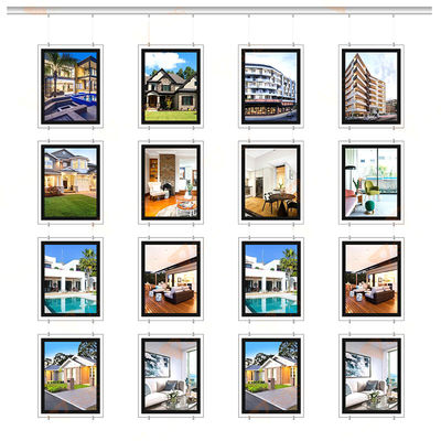 comprare 12V 24V Crystal Light Box LED Lighting Sign Board per il display delle finestre immobiliari fabbricazione online