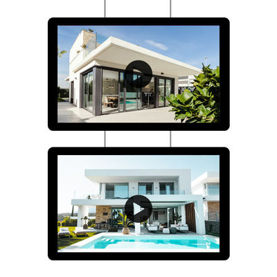 comprare HD Poster Display Display Display Display Digital Signage Hanging 21,5 Inch Display Display fabbricazione online