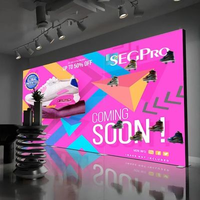 comprare Display retroilluminato Led Fabric Light Box Pubblicità Profilo in alluminio Frame Lightbox fabbricazione online