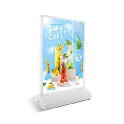 comprare A4 Menù da tavolo Display Board Pannello pubblicitario Lightbox ricaricabile fabbricazione online