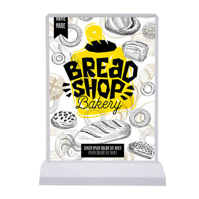 comprare Displayboard a doppio lato a led A4 Light Box per Light Box ricaricabile fabbricazione online