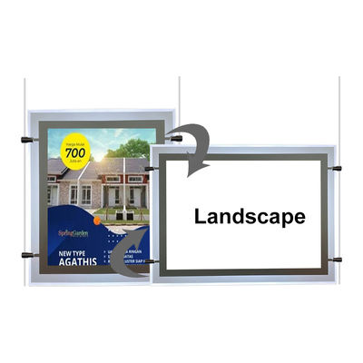 comprare Fabbrica all'ingrosso Led Lightbox Acrilico Slim Crystals Led Lightbox fabbricazione online