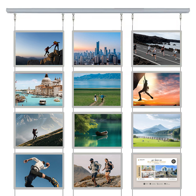 comprare 12V 24V Crystal Light Box LED Lighting Sign Board per il display delle finestre immobiliari fabbricazione online
