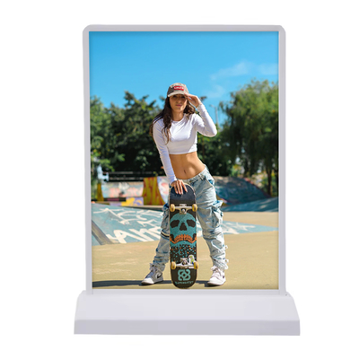 comprare Display box a due lati ricaricabili a LED fabbricazione online