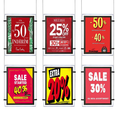 comprare Lightbox Premium in Cristallo con Cornici in Alluminio Resistenti, Design Facile da Usare e Aspetto alla Moda per la Pubblicità fabbricazione online