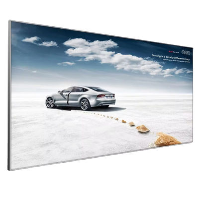 6000 x 1600 mm Aluminium Light Box Stazione ferroviaria Light Box in tessuto