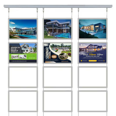 A4 Crystal Light Box Company Sign Wall Acrylic 2835 Led Light Box pubblicitario
