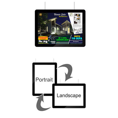 Fotoquadro Foto pubblicitario Light Box Acrylic Led Panel 210mm X 297mm
