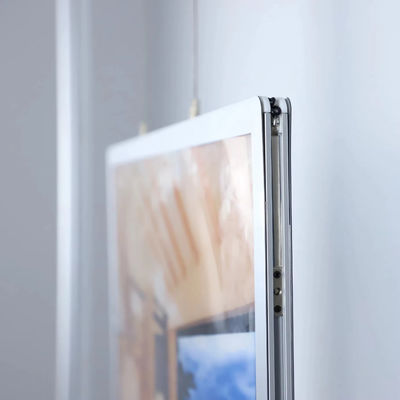Clip Design Light Box pubblicitario 2500 Lux Poster Light Box con 2835 LED Strip