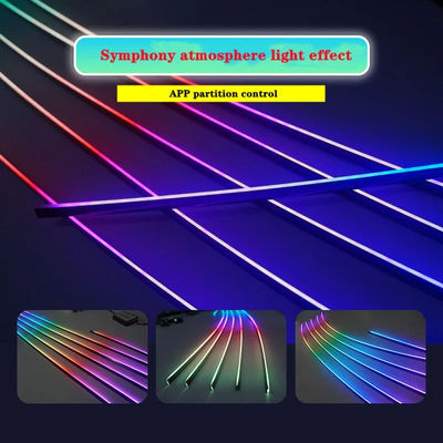 12V Multicolor Car Ambient Lights LED Rgb Illuminazione per feste notturne Eventi
