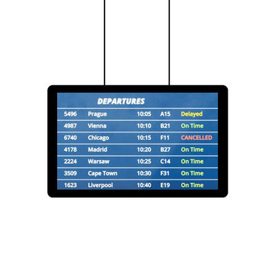 Sottile 15,6 pollici Video HD Pubblicità interna schermo Display Digital Signage