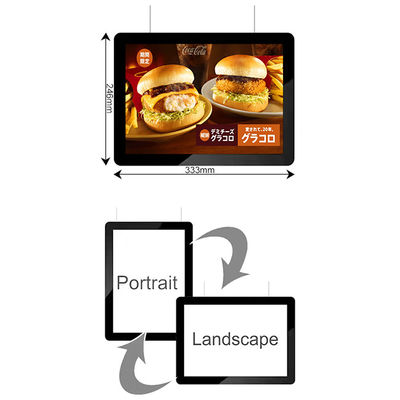 Custom LED Menu Board Pattern Ultra Slim Light Box retroilluminata