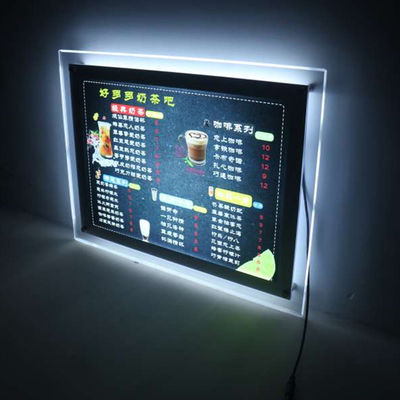 A3 A4 Appendiente Immobiliare Appendiente Led Frame Led Crystal Led Lightbox