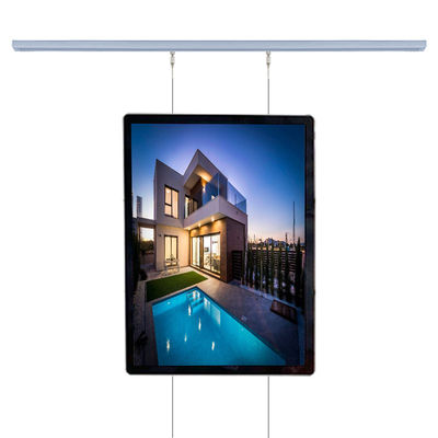 Display di alluminio immobiliare Light Box Frame retroilluminato Acrilico pubblicitario Crystal Lightbox