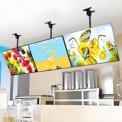 Ultra Slim A4 LED Light Box per Spazi Commerciali 2835 LED Strip